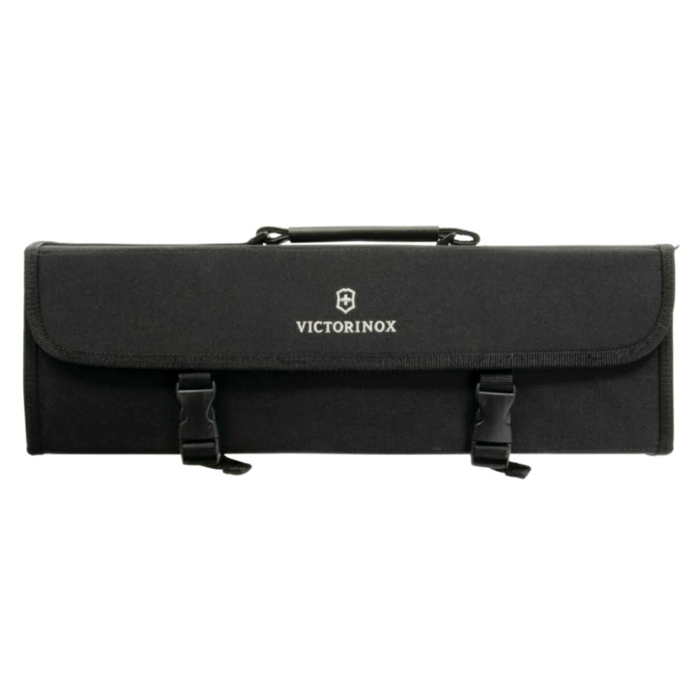 Victorinox Fibrox Black Polyester Tri-Fold Knife Case - 20 1/4"L x 6 1/2"W x 2